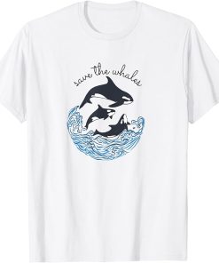 Save The Whales Orca T-Shirt