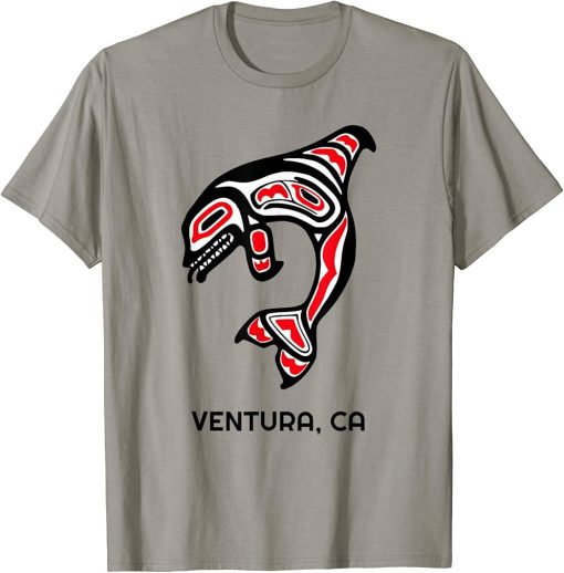 Ventura, California Native American Orca Killer Whales Gift T-Shirt