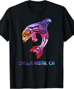 Chula Vista California Orca Killer Whale Native American T-Shirt